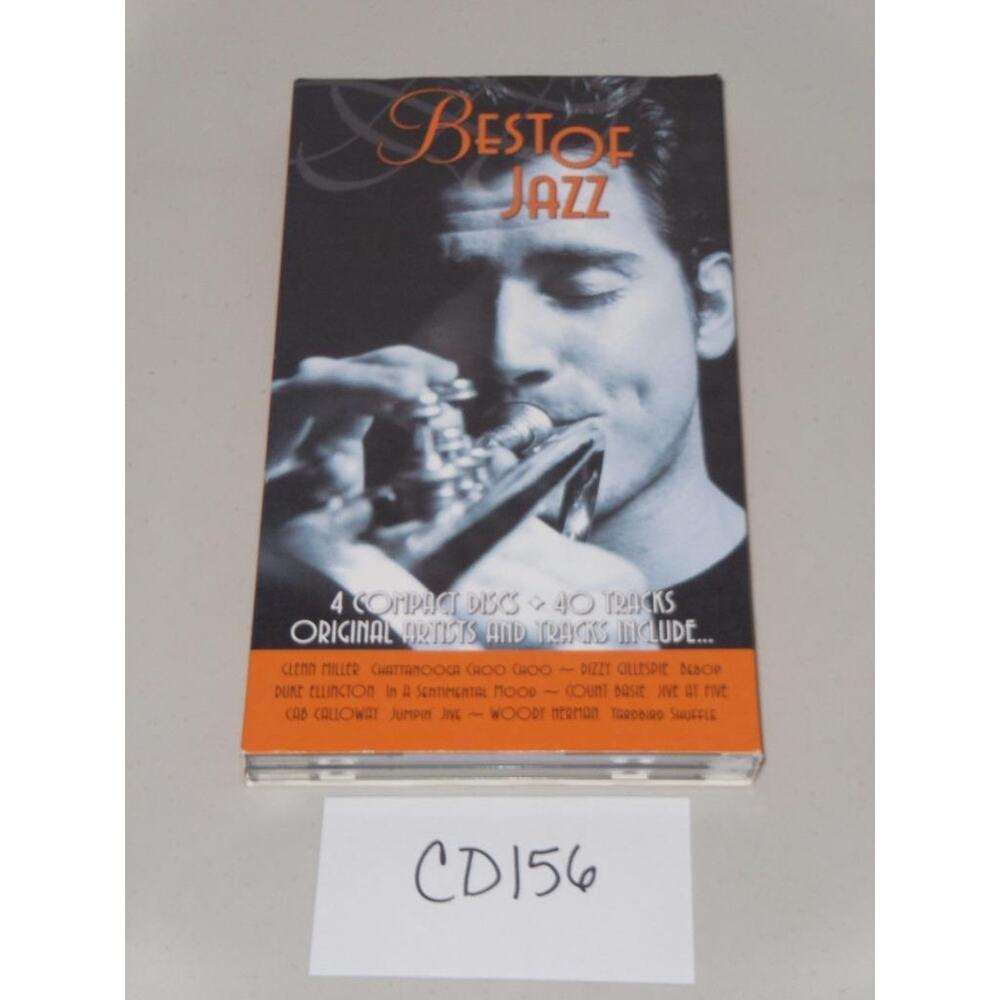 Best Of Jazz 4 CD Set Instrumentals Trumpet Band Memories -0717CD156